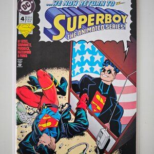 SUPERBOY #4 May 1994 DC Comics We Now Return To The Animated Series! VF/NM